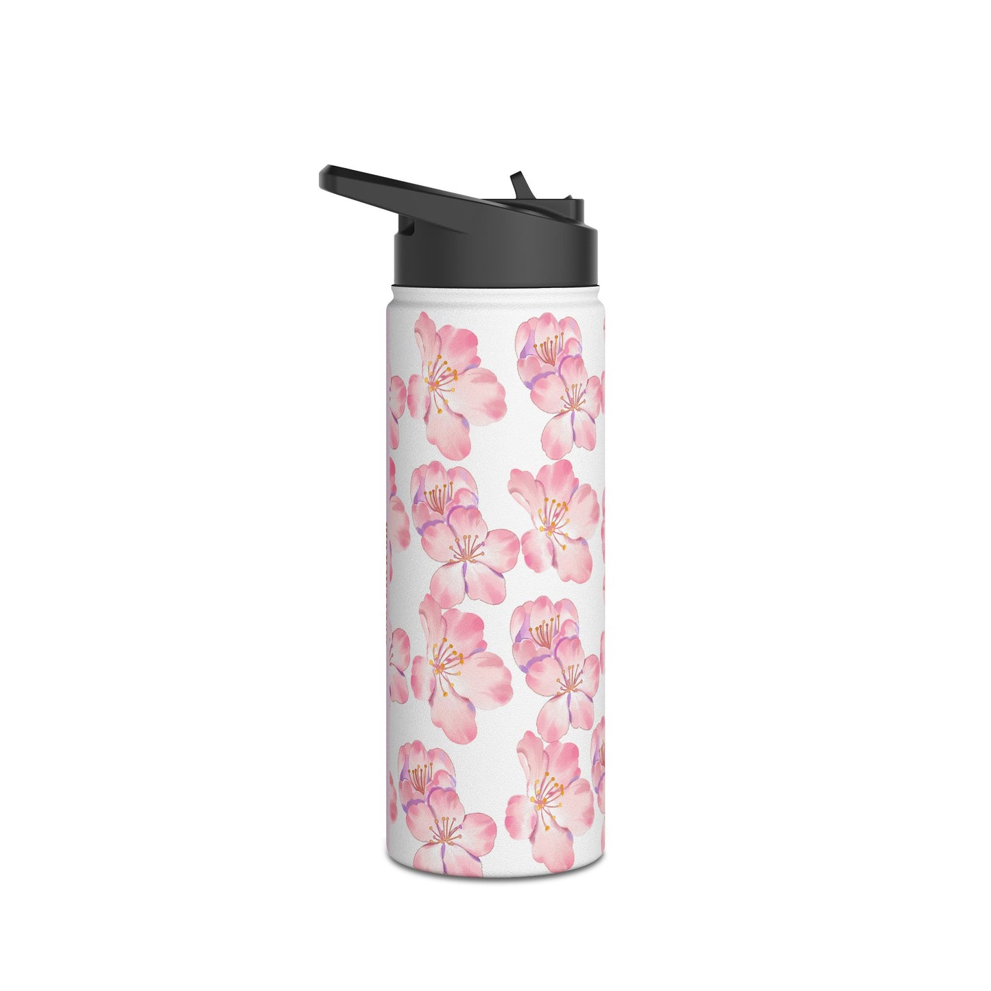 Cherry Blossom Stainless Steel Water Bottle