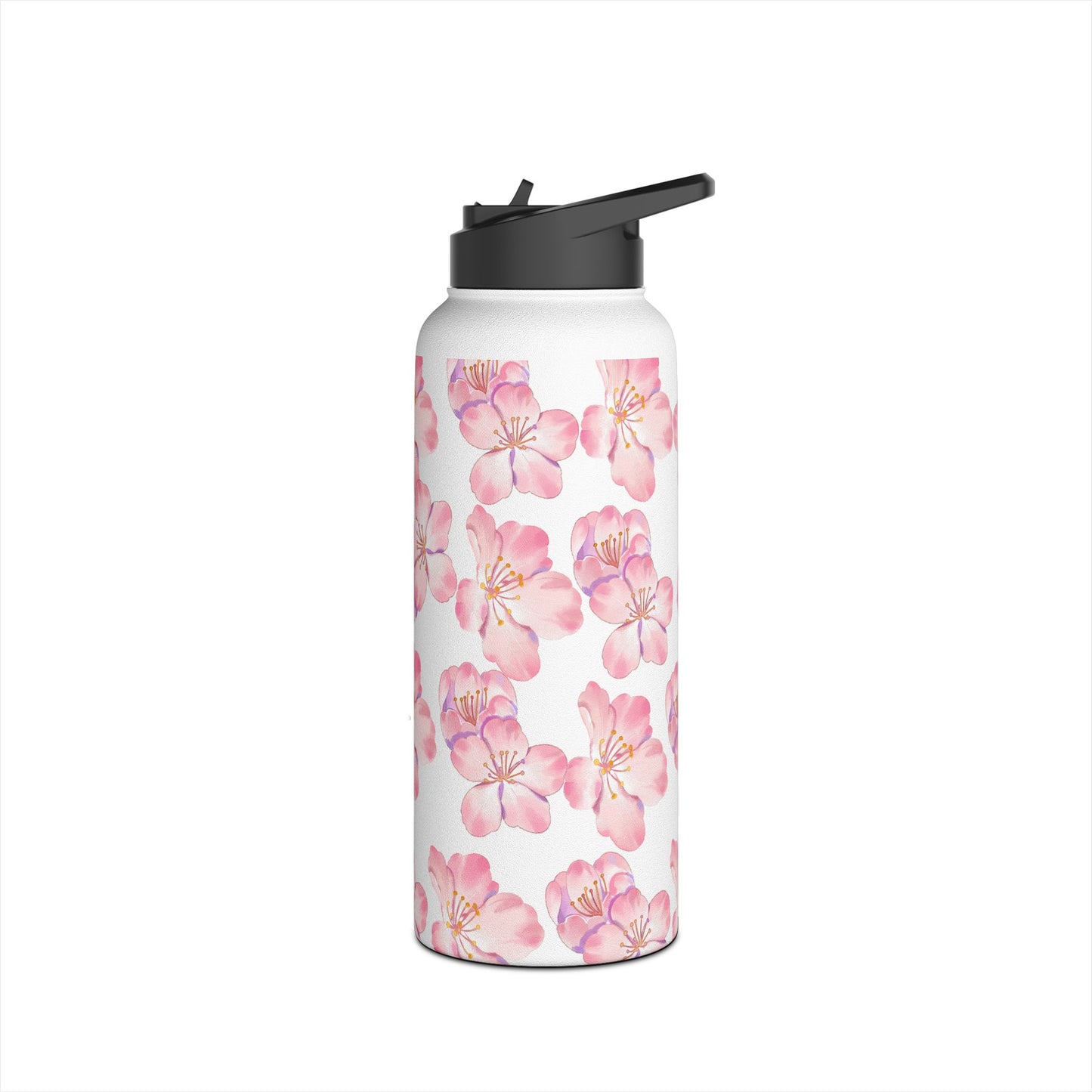 Cherry Blossom Stainless Steel Water Bottle