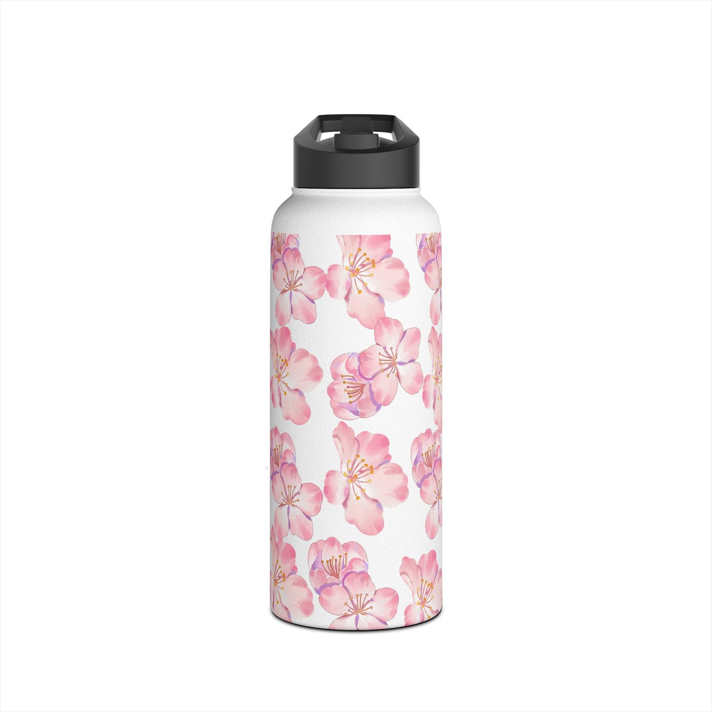 Cherry Blossom Stainless Steel Water Bottle