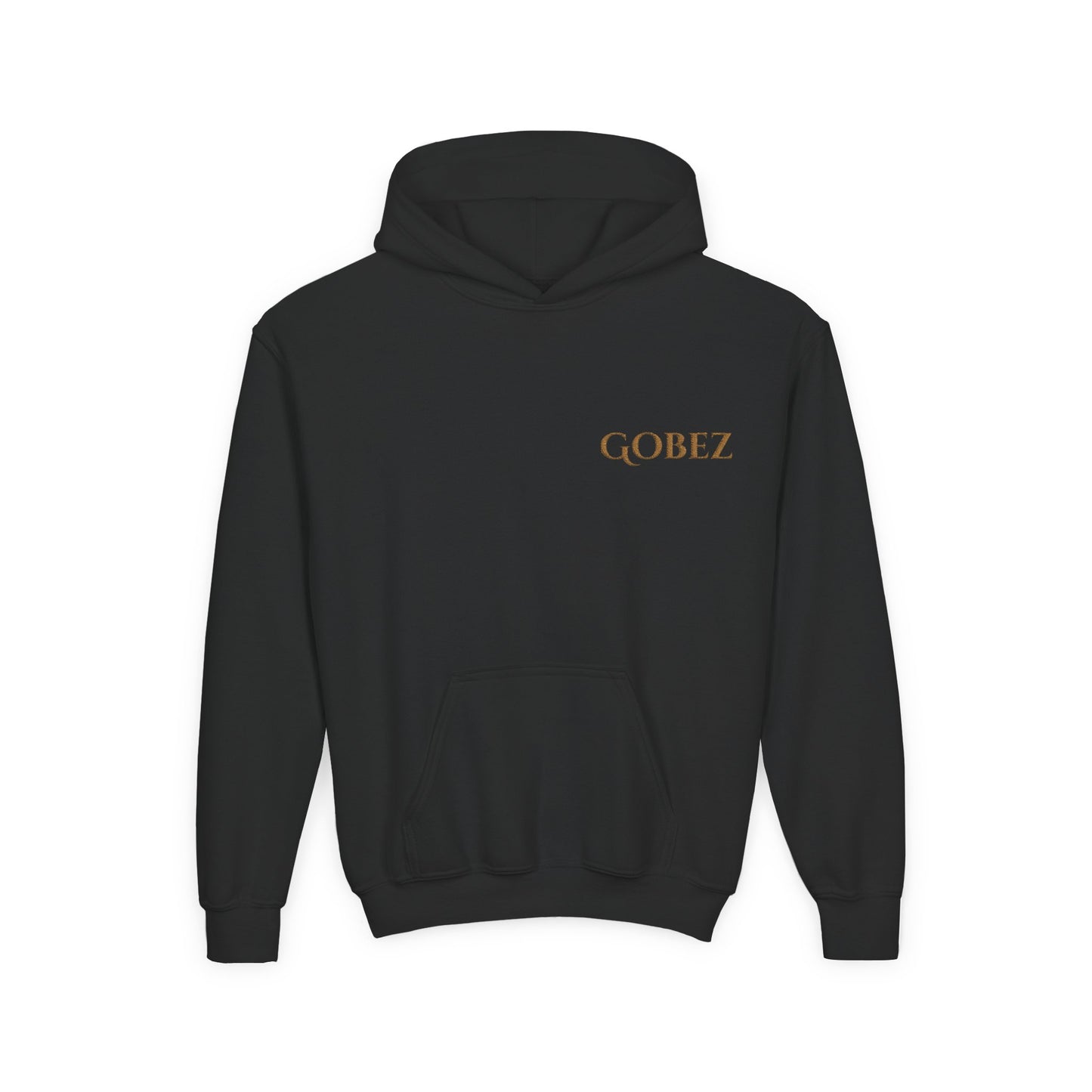 Gobez Embroidered Logo Youth Hoodie