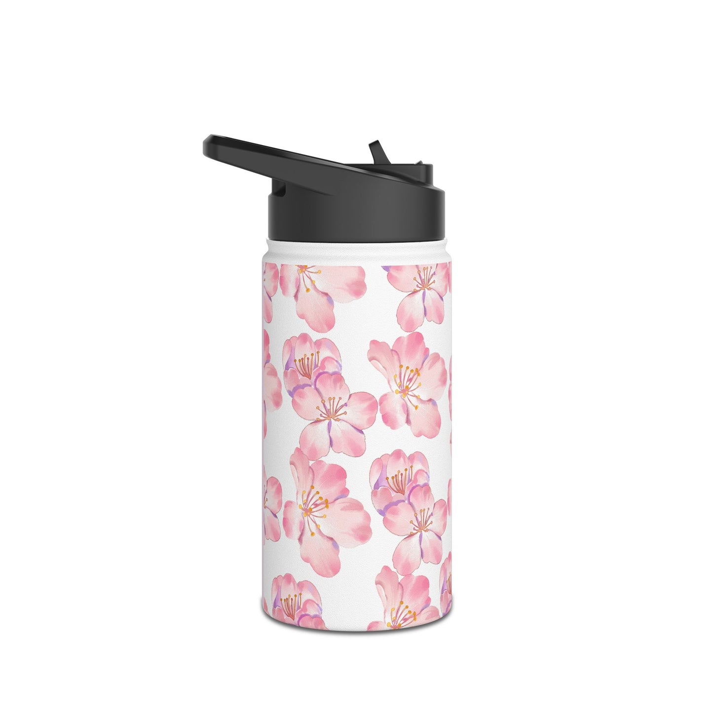 Cherry Blossom Stainless Steel Water Bottle