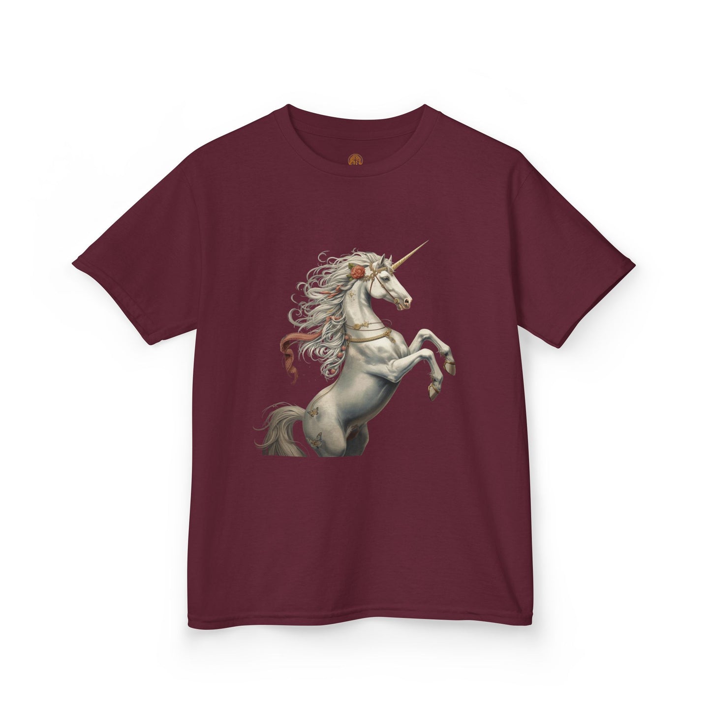 Rearing Magical Unicorn Graphic Kid T- Shirt