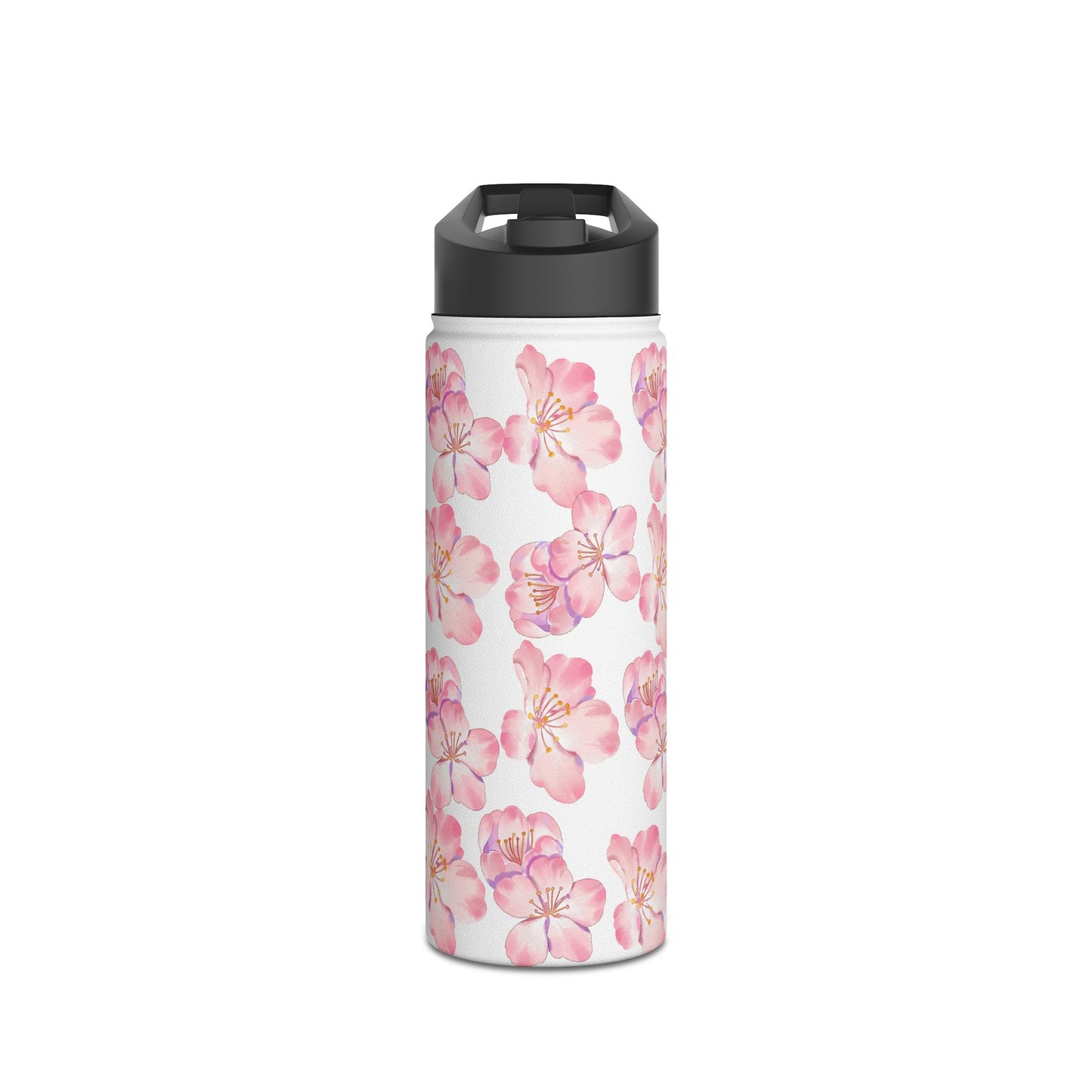 Cherry Blossom Stainless Steel Water Bottle