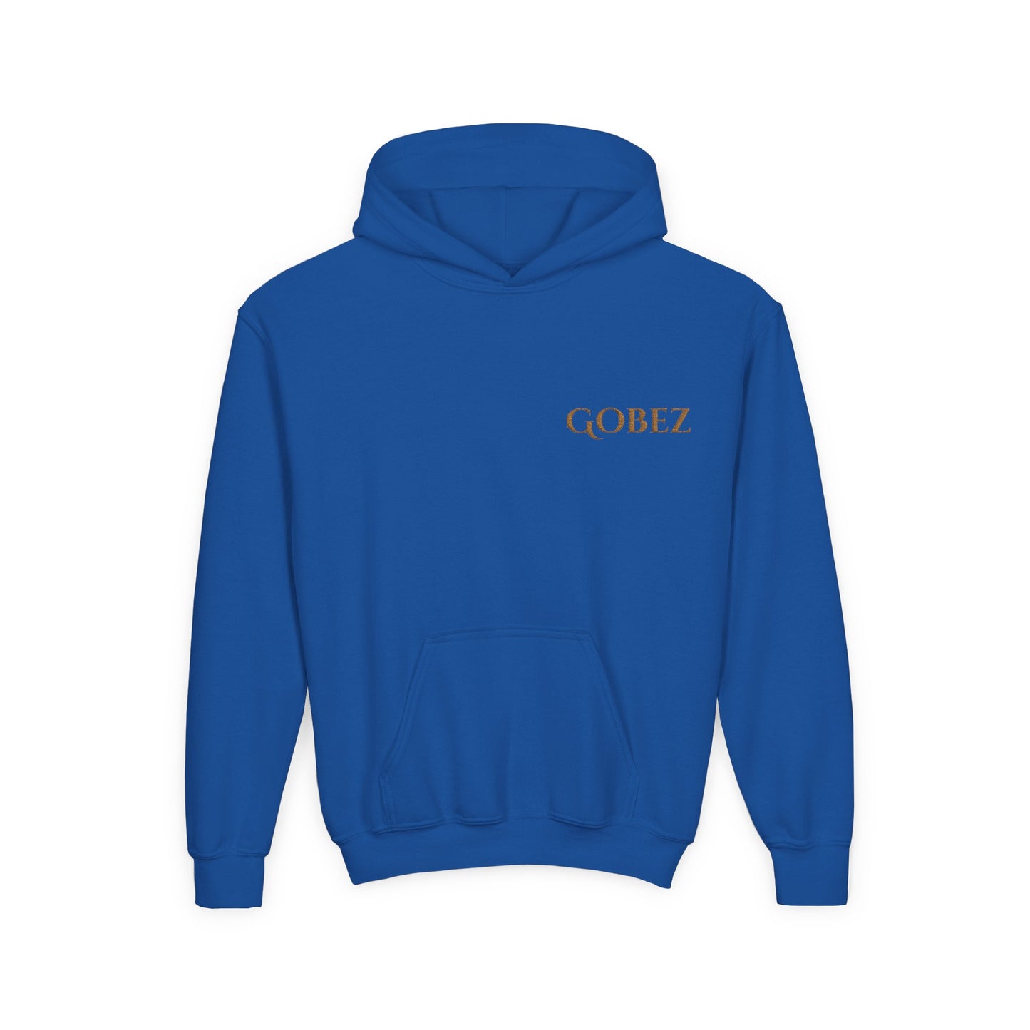Gobez Embroidered Logo Youth Hoodie