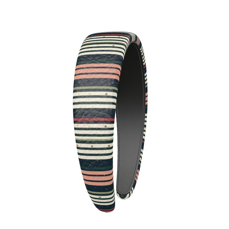 Classic Stripe Leather Headband for Kids