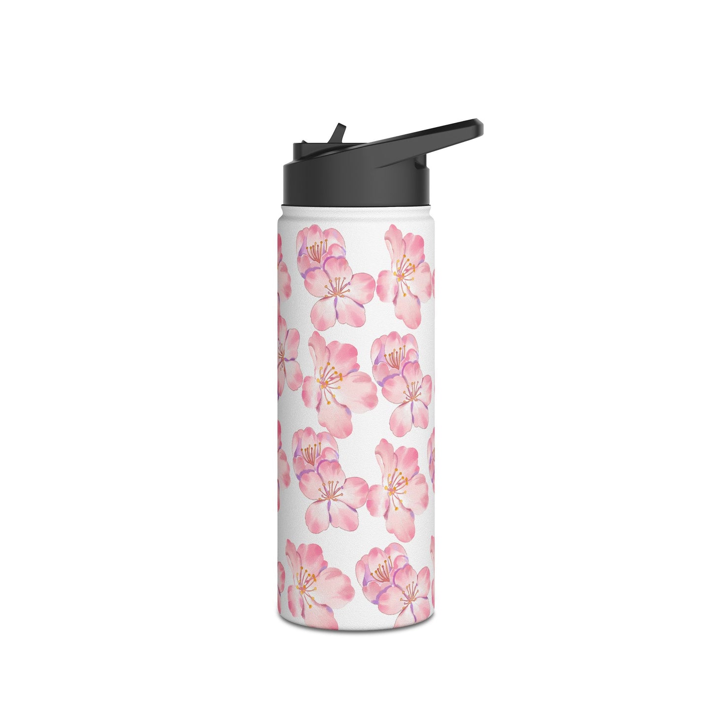 Cherry Blossom Stainless Steel Water Bottle