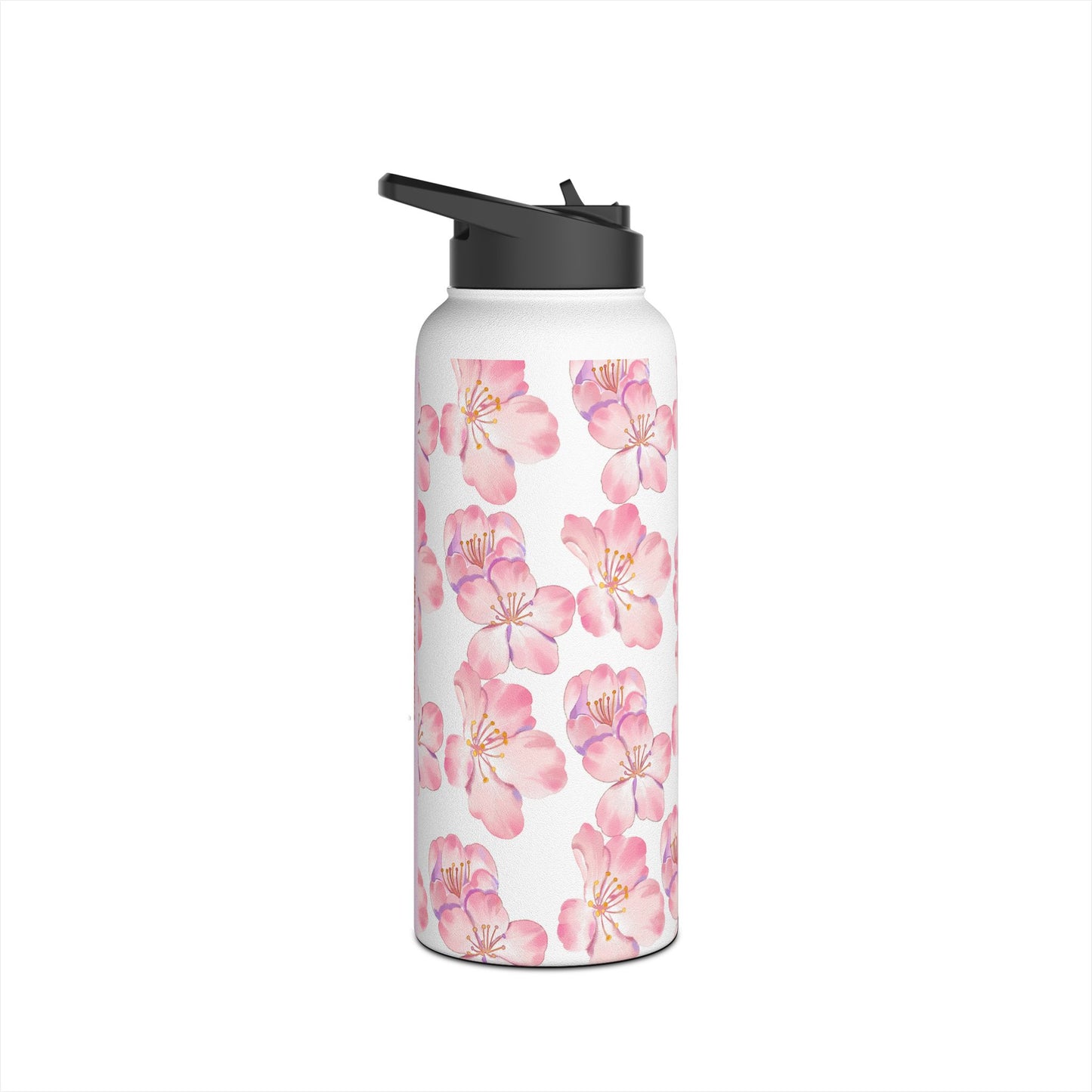 Cherry Blossom Stainless Steel Water Bottle