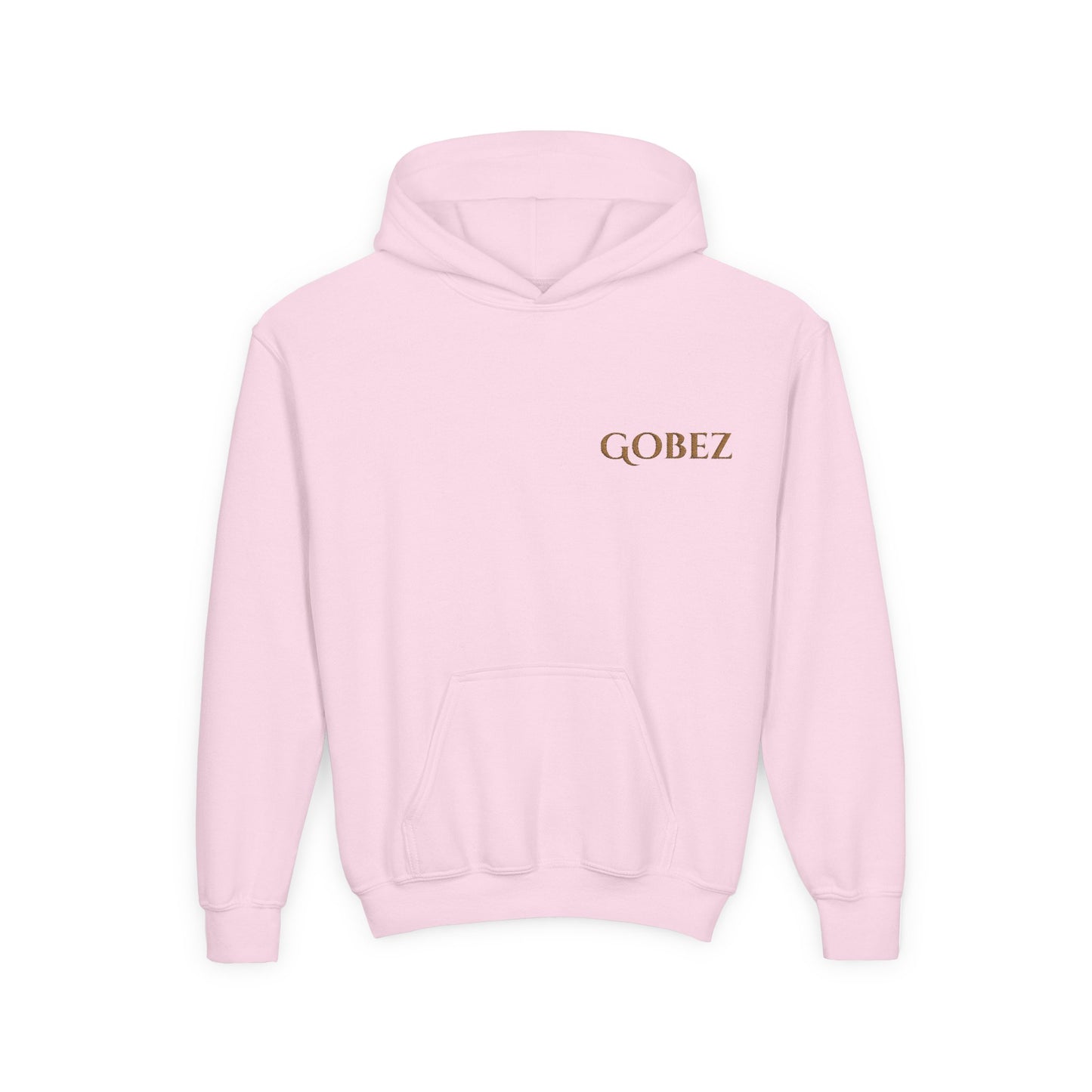 Gobez Embroidered Logo Youth Hoodie