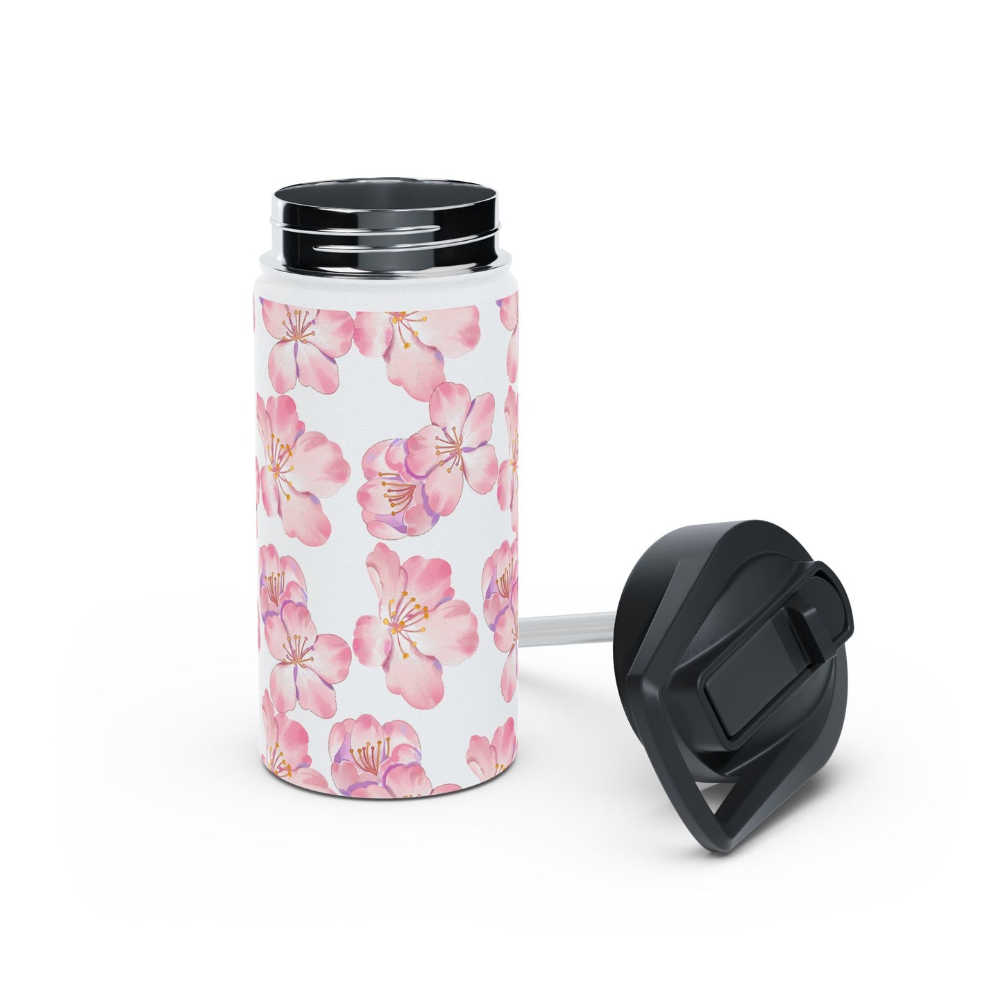 Cherry Blossom Stainless Steel Water Bottle