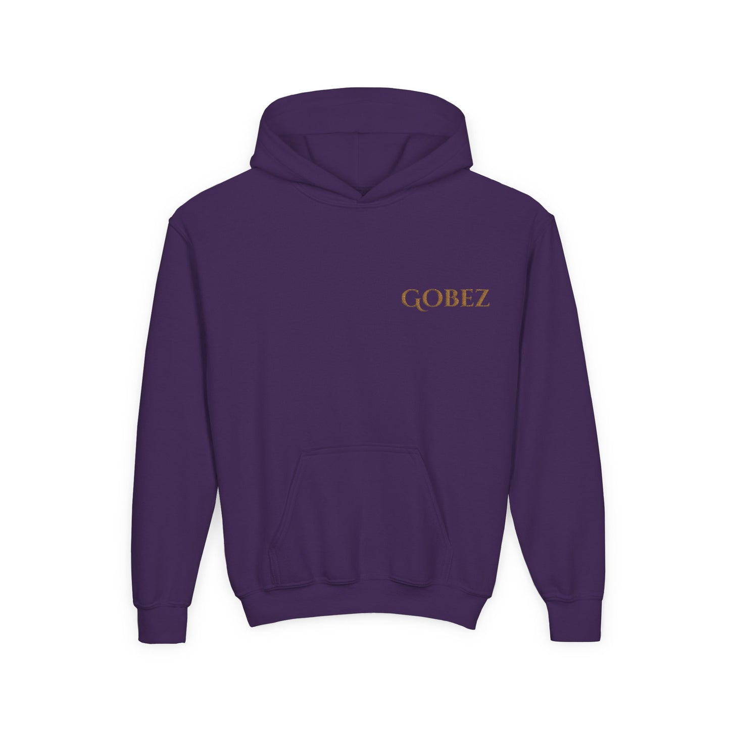 Gobez Embroidered Logo Youth Hoodie
