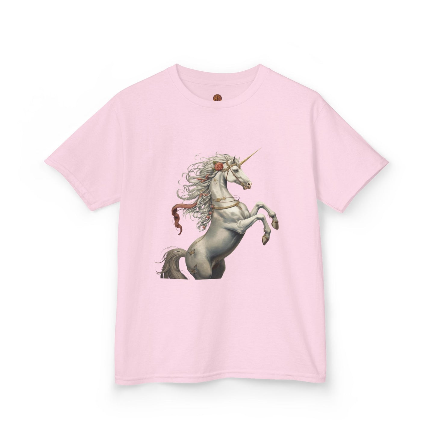 Rearing Magical Unicorn Graphic Kid T- Shirt
